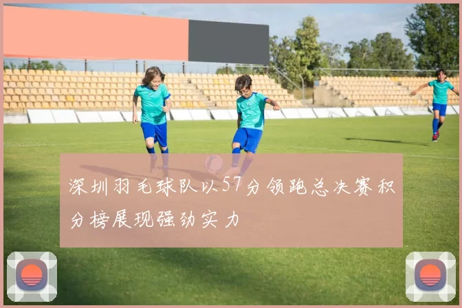 深圳羽毛球队以57分领跑总决赛积分榜展现强劲实力