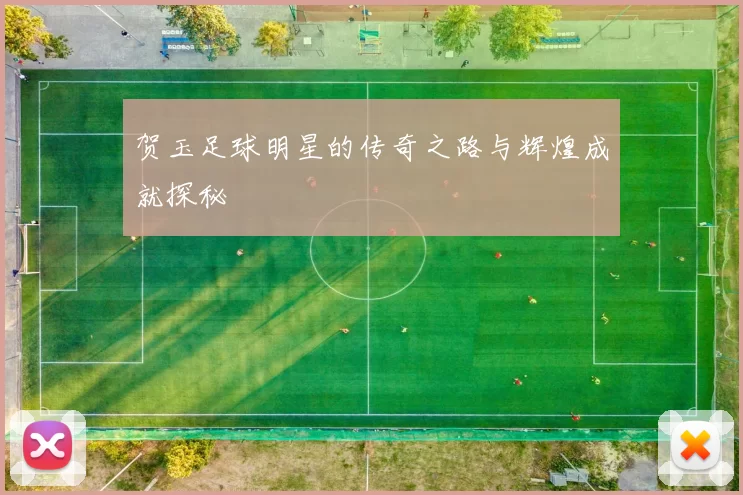 贺玉足球明星的传奇之路与辉煌成就探秘