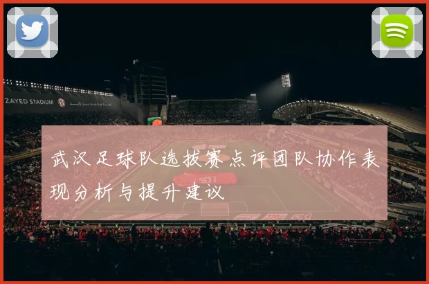 武汉足球队选拔赛点评团队协作表现分析与提升建议